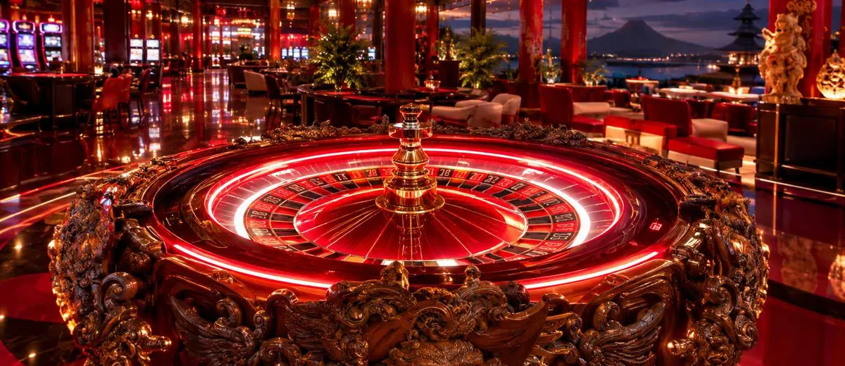 Ilustrasi utg__hero_roulette table and golden casino — panduan daftar Untung99 Untung99