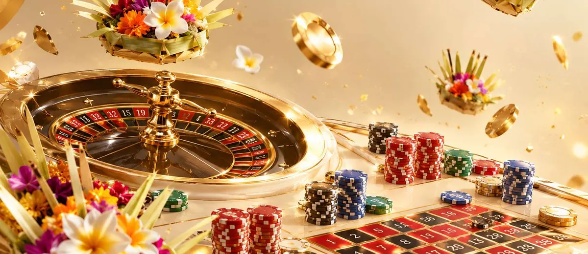 Ilustrasi utg__hero_roulette table and golden casino — panduan RNG Slot Untung99